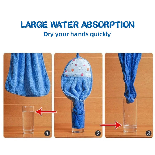 Velvet Soft Hand Towels Set