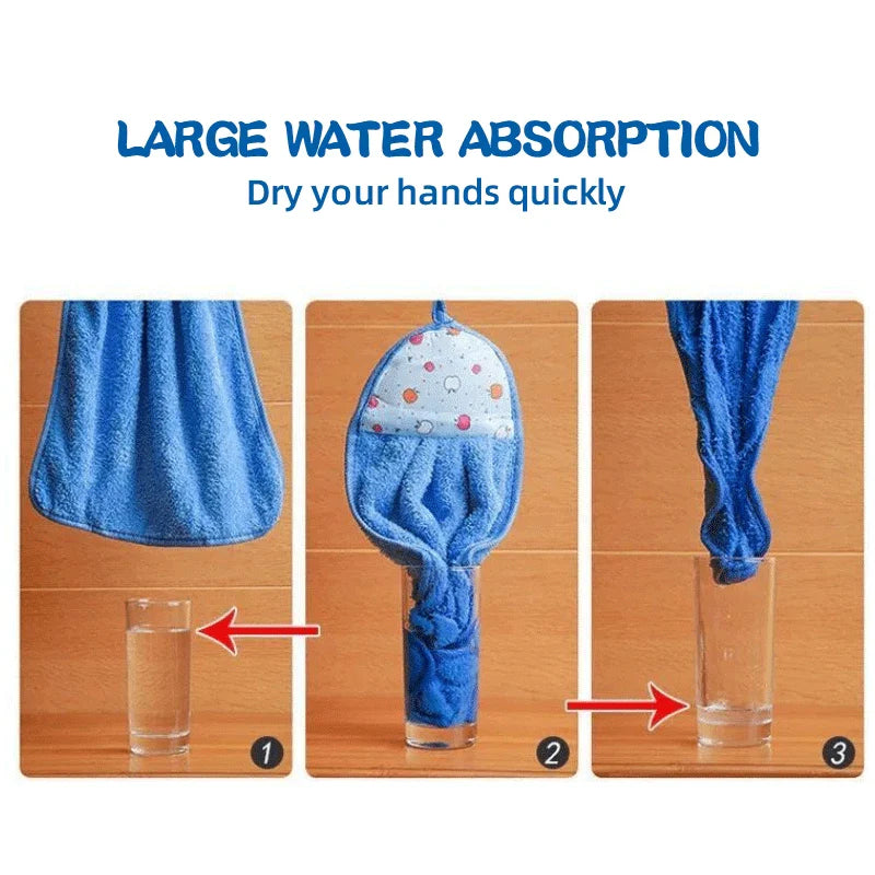 Velvet Soft Hand Towels Set